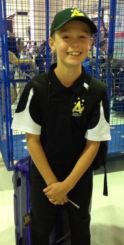 Ryan Langworthy - U/12 World Cup Team Member